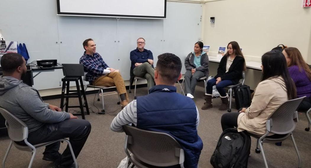 justin low teaching a class